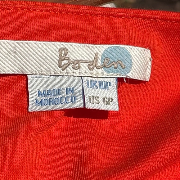 Boden Crossover Ruched Dress - Picture 10 of 11